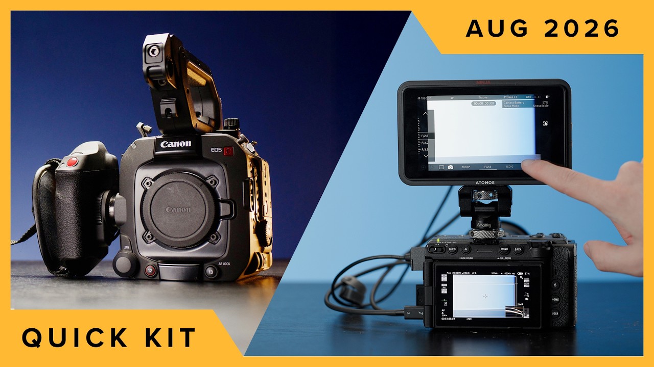 All the latest Cine, Video & Photo kit released this month!! | Quick Kit ~ August 2026