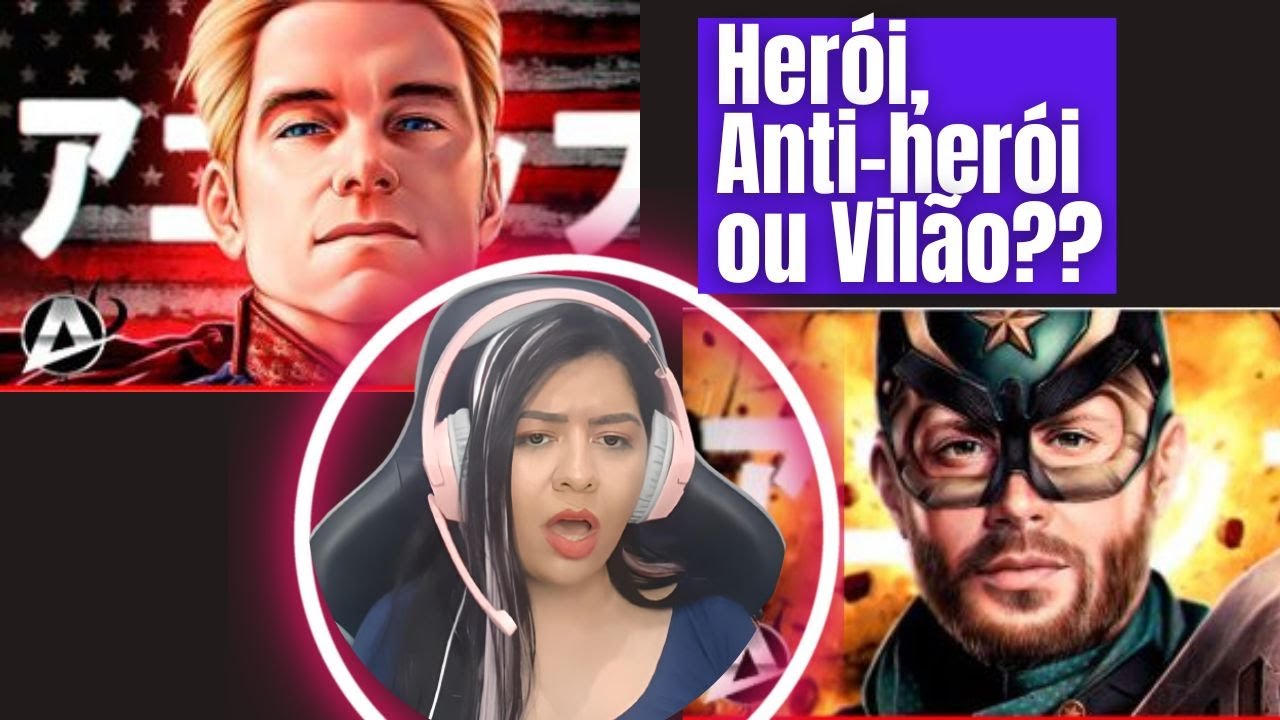 React Soldier Boy e Capitão Pátria | AniRap | The boys