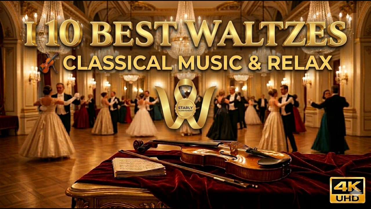 I 10 Valzer Classici Pi&ugrave; Famosi di Sempre 🎻 | Musica Elegante & Relax