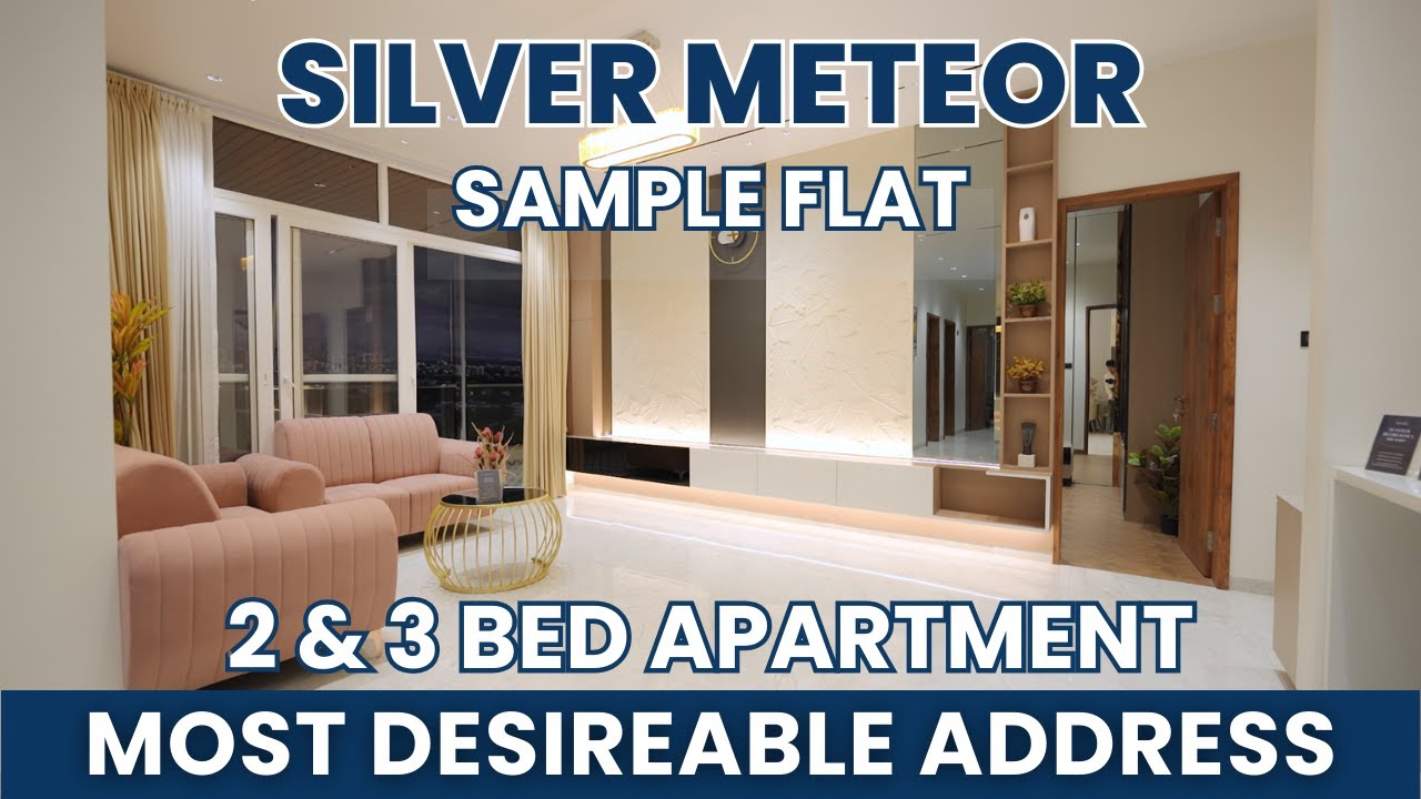 Silver Meteor Tathawade | 2, 3 & 4 BHK | Sample Flat Tour | Call 8411 888 115