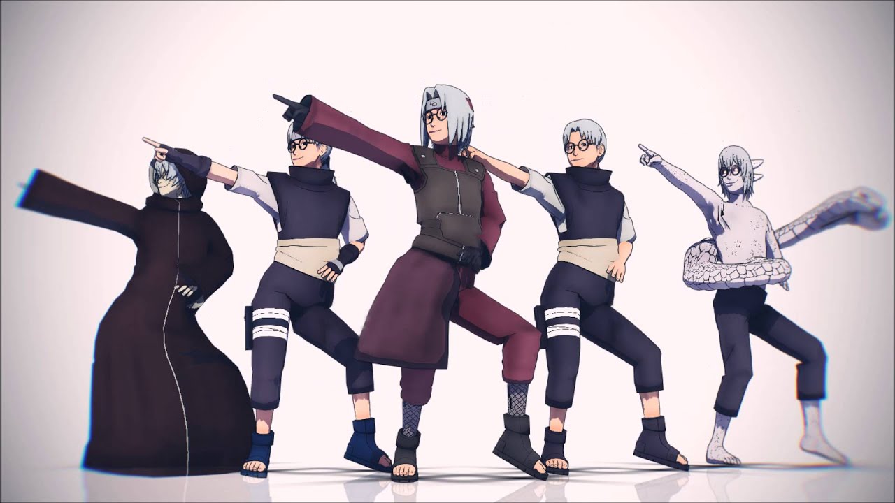 [MMD NARUTO] Little Apple Kabuto Yakushi
