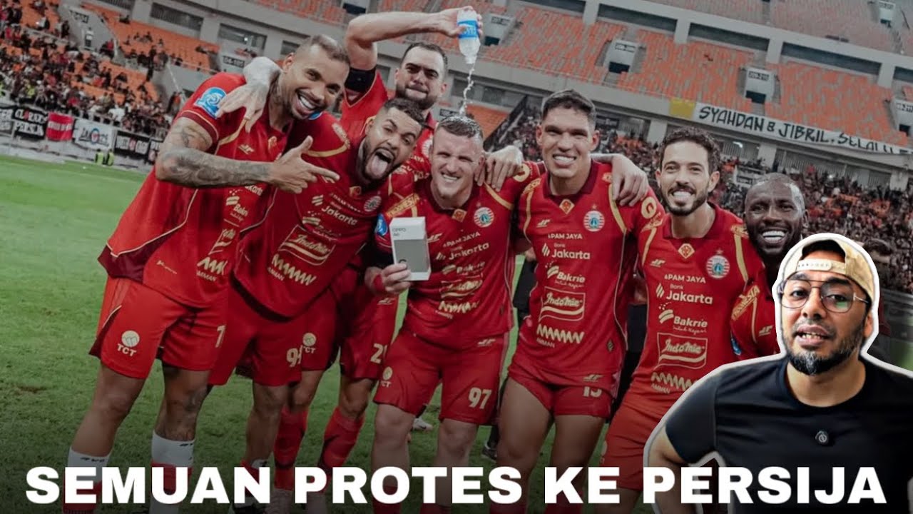 PEMAIN PERSIJA KELELAHAN, ROTASI DIPERLUKAN..??? KONTROVERSI DI PERTANDINGAN PERSIJA JAKARTA...!