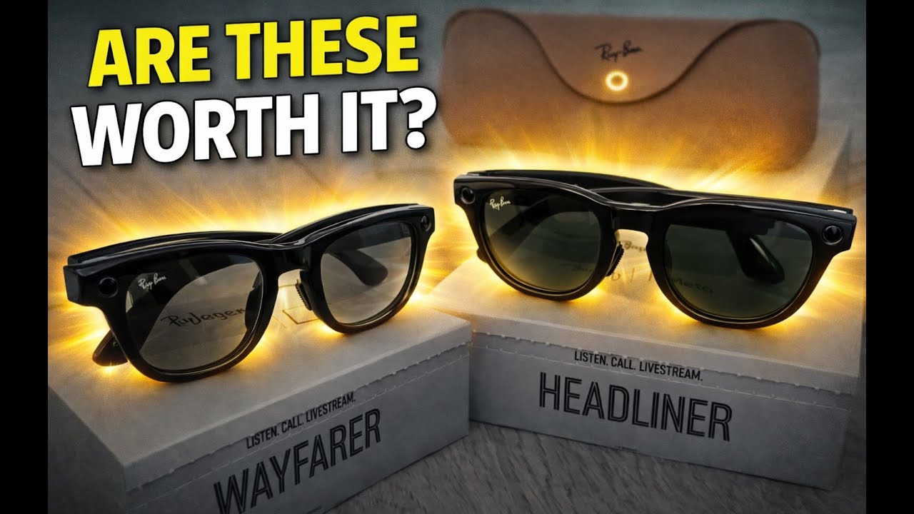 We Finally Got the Ray-Ban Meta Glasses... Are They WORTH IT?! 🤯 (Unboxing + Honest Setup)