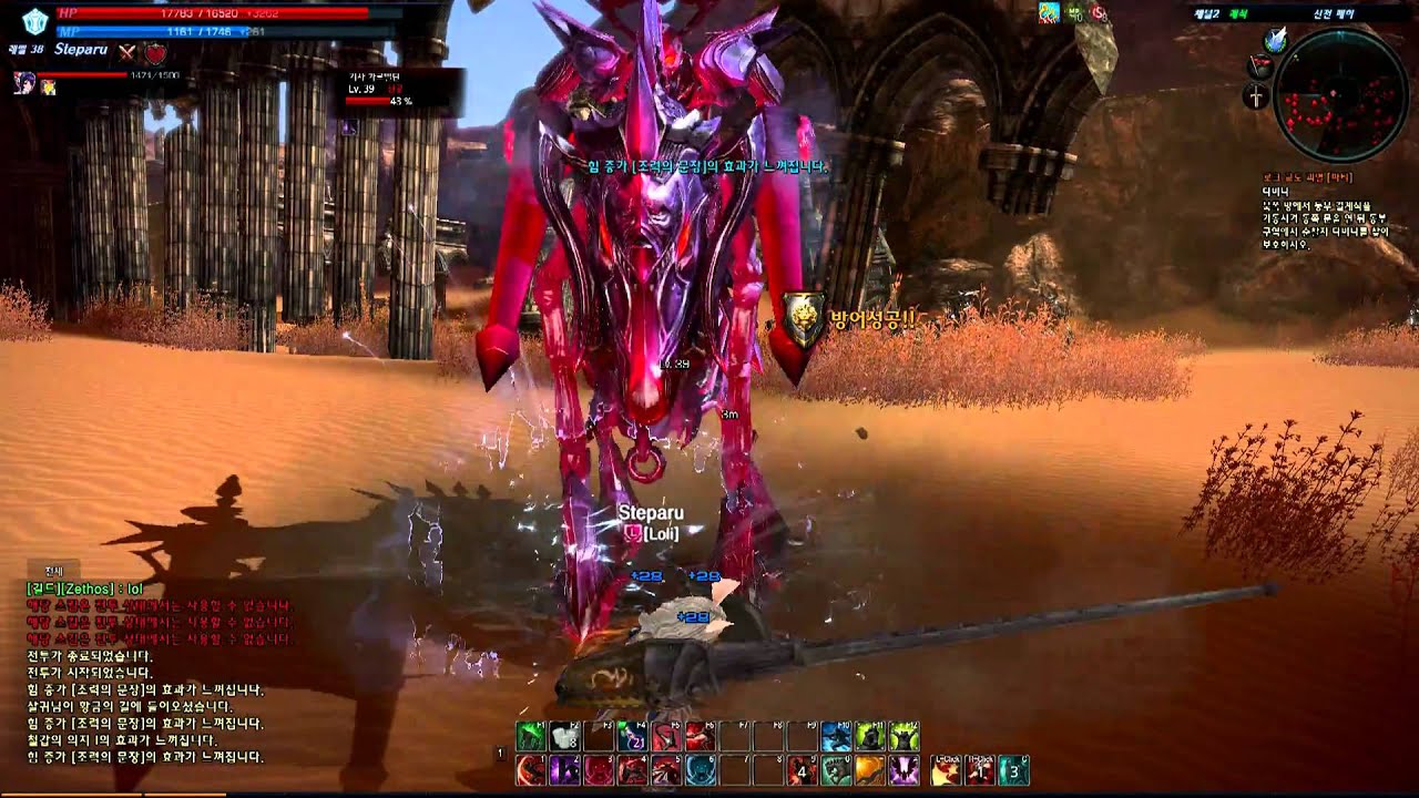 Tera Online Knight Field Boss