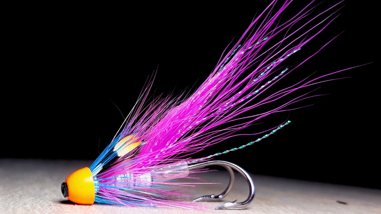 A Fly For Spring Salmon - Long Tailed Wilkinson Conehead