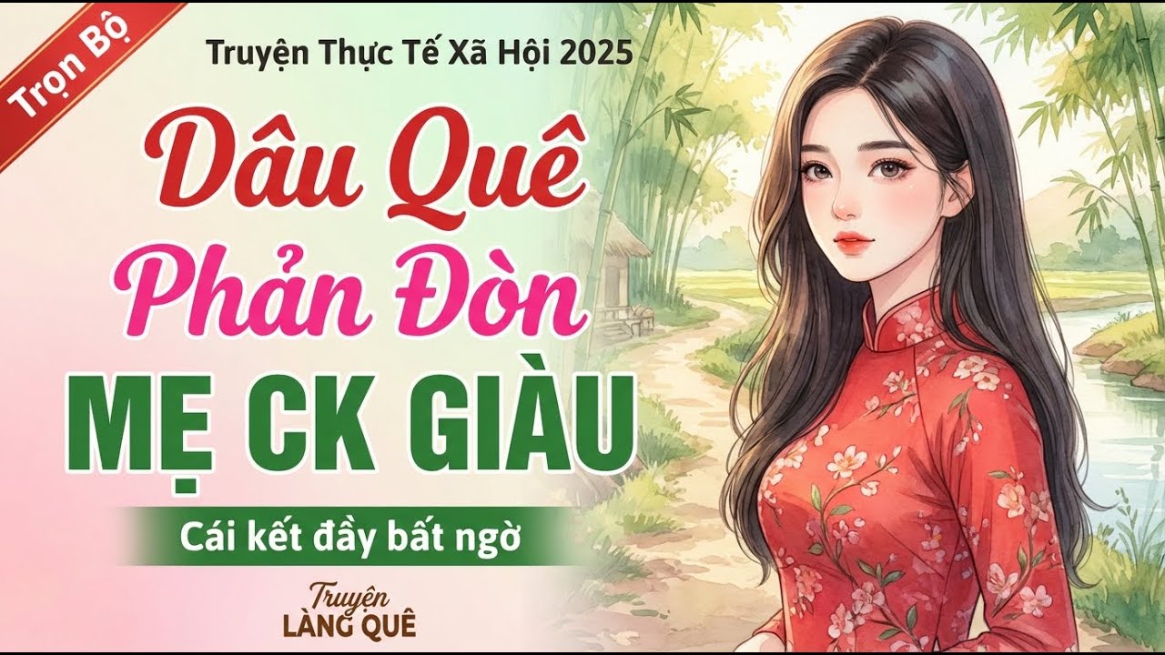 Không Nghe Tiếc Cả Đời： “ DÂU QUÊ PHẢN ĐÒN NHÀ CHỒNG GIÀU ” - Kể Chuyện Đêm Khuya Ngủ Ngon