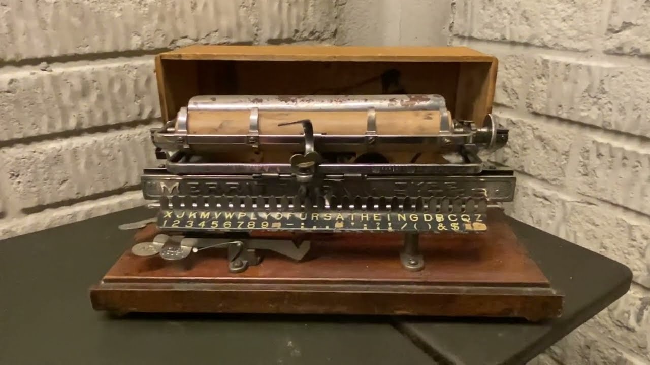 Typewriter Collecting Stories 1 