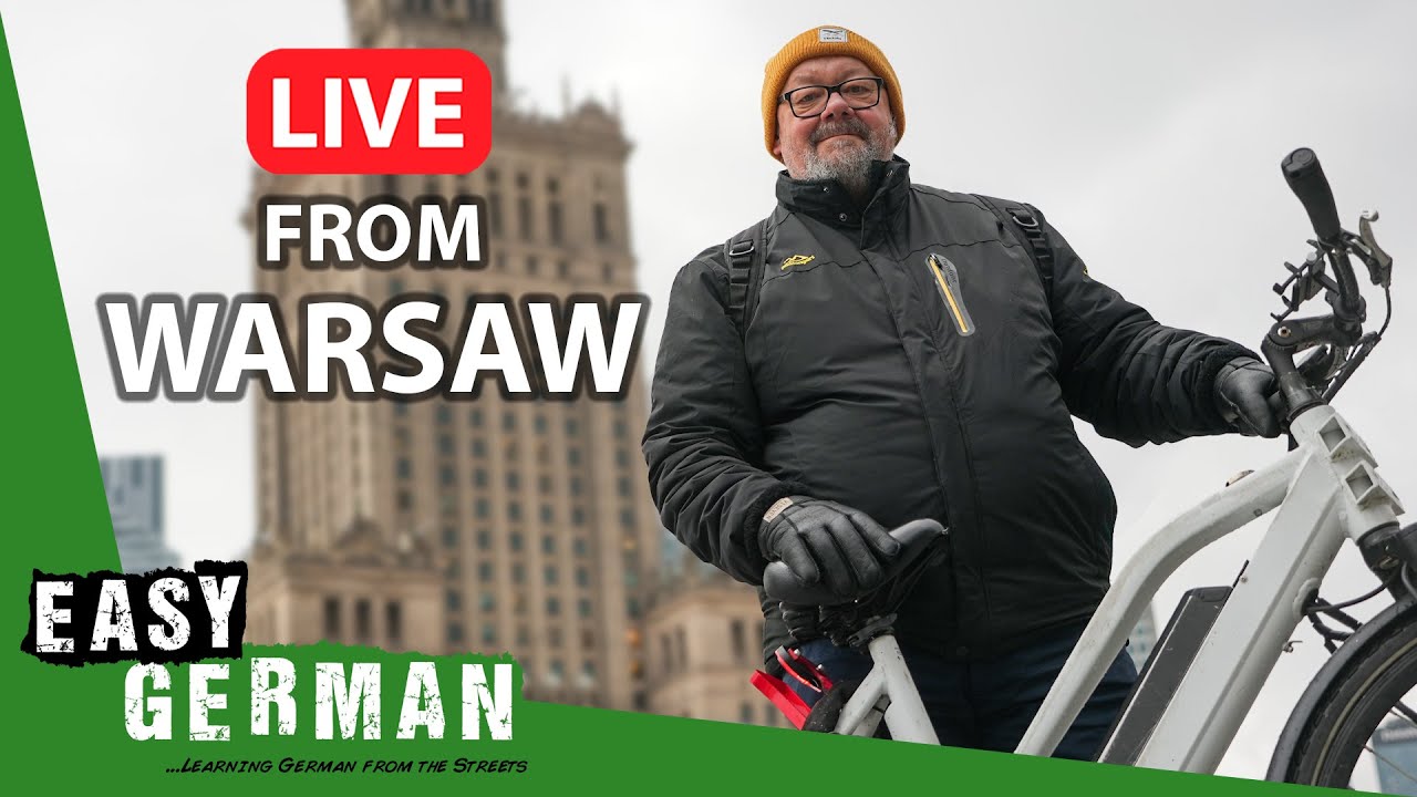 Cycling in Slow German | Easy German Live
