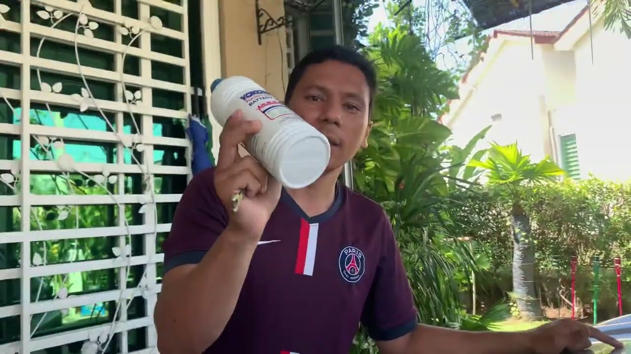Cara mudah nak topup air bateri kereta