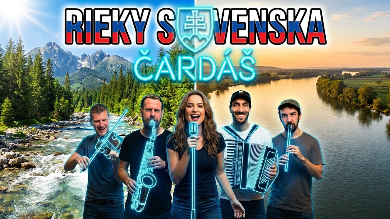 🎻 RIEKY SLOVENSKA - Čardáš! Dunaj, Váh, Hron a ďalšie v jednej dupačke od Digital Pilsen #učsahudbou