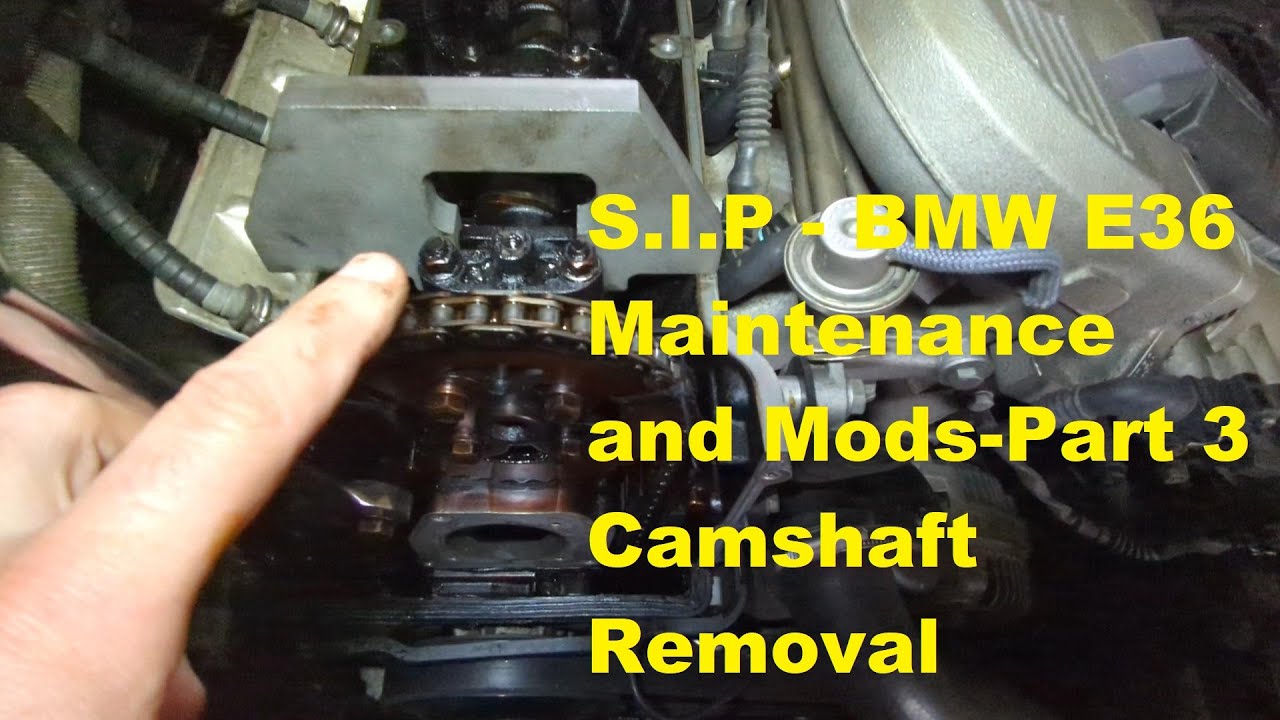 S.I.P. - BMW E36 M43B16 Maintenance and Mods - Part 3 - Camshaft Removal / Ausbau Nockenwelle