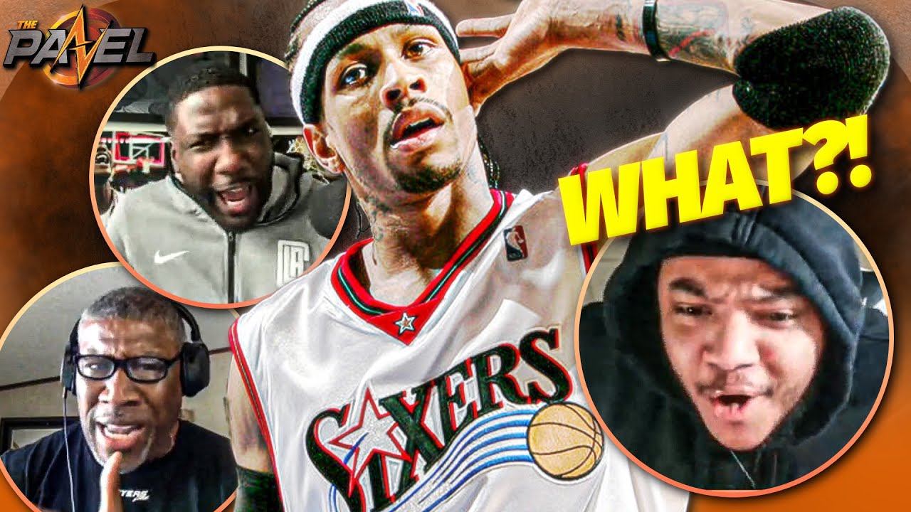 The MOST HEATED Allen Iverson Debate EVER on The Panel