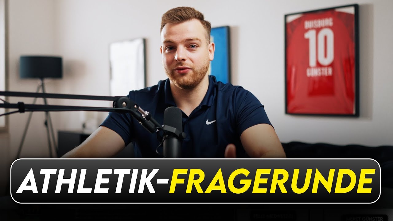 KNIEBEUGE oder KREUZHEBEN als Fußballer? BESTE ÜBUNG im Gym? Ich beantworte eure Fragen!