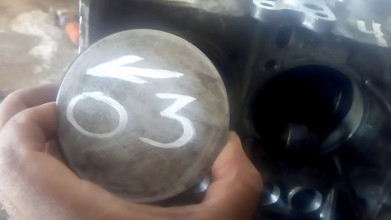 Posición de anillos,biela y pistón de VW Sedan 1600 o Vocho