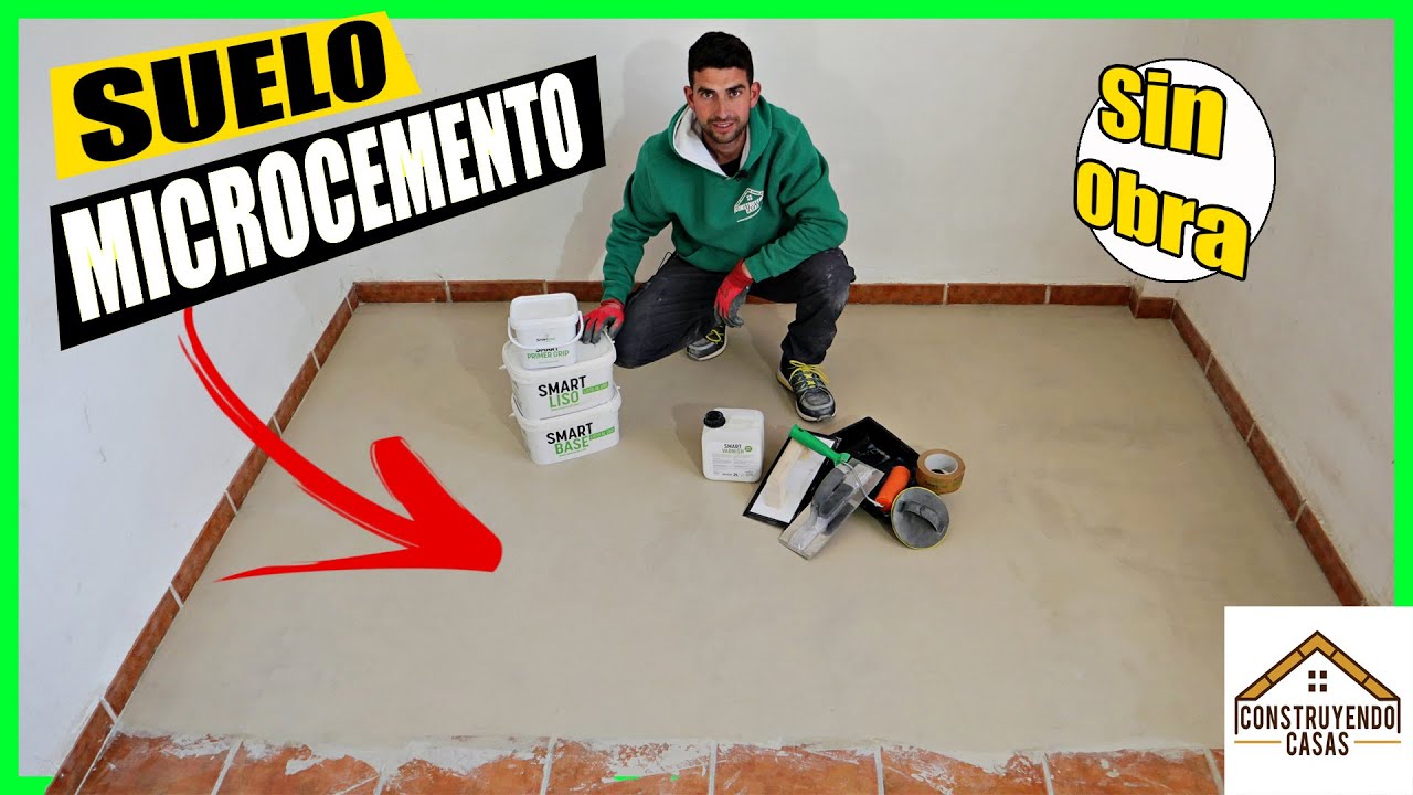 🔶 Instalar un SUELO de MICROCEMENTO 🔶 PASO a PASO | hazlo tu mismo SIN OBRAS