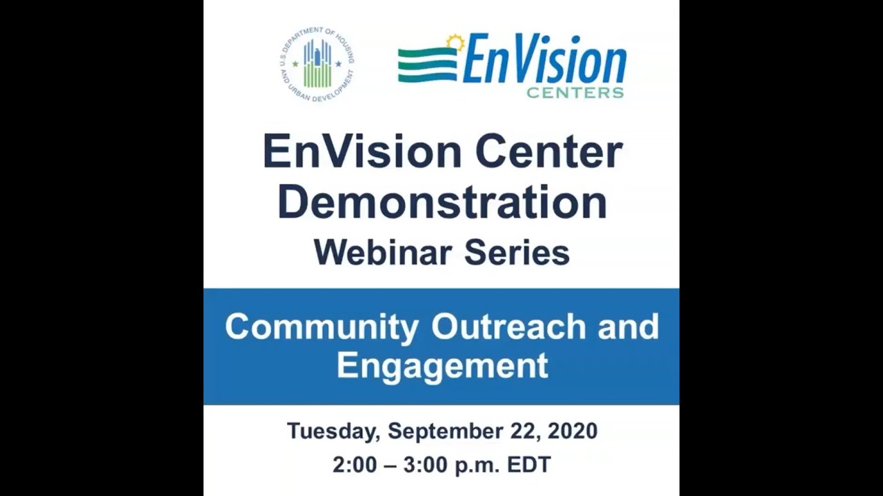 EnVision Centers: Community Outreach and Engagement