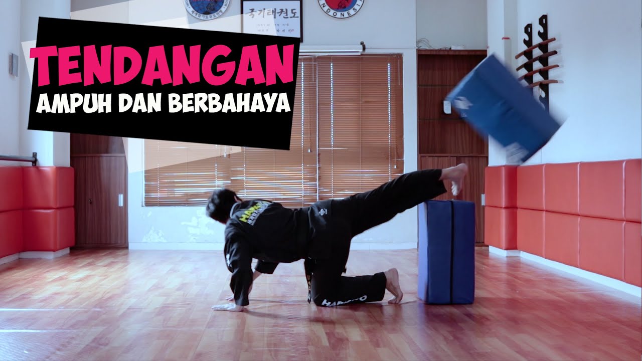Hati-hati dengan tendangan ini, Cara mudah berlatih tendangan Anja Dwichagi Hapkido