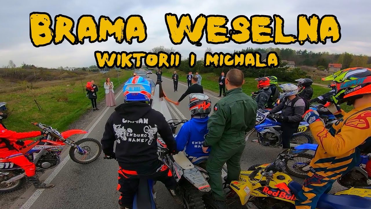 😮Brama Weselna ! W & M 🤘