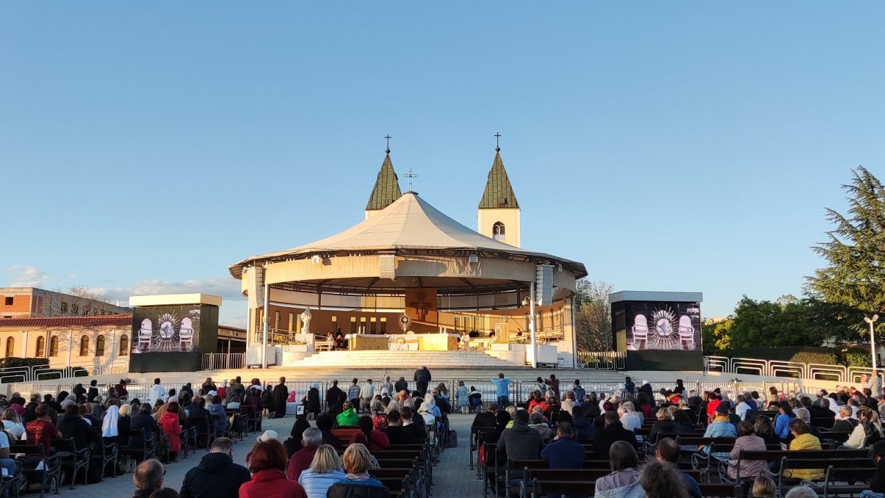 Medjugorje First Outdoor Adoration