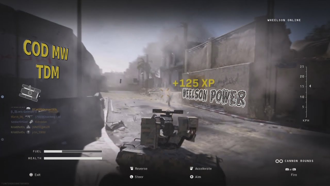 COD MW TDM Weelson power