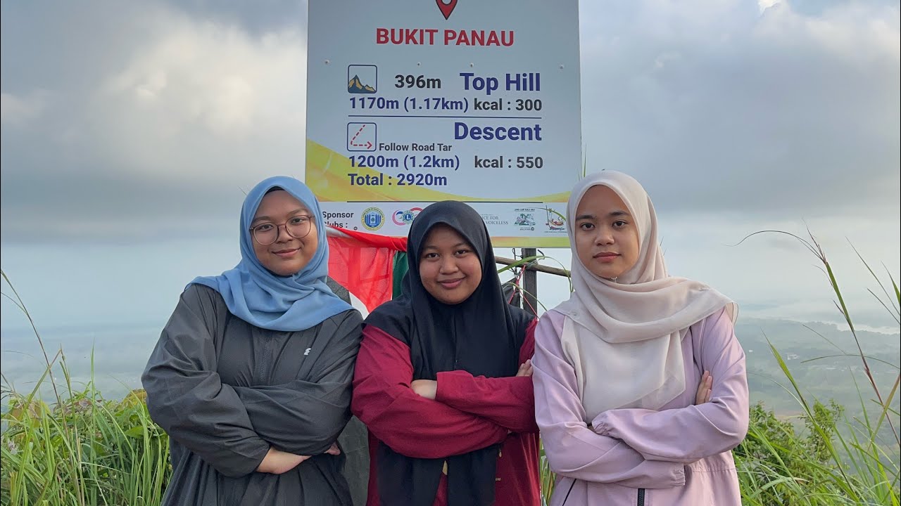 Bukit Panau with highschool peeps 🐥 