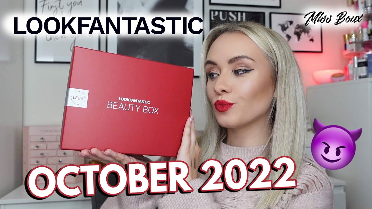 *SPOILER* - LOOK FANTASTIC BEAUTY BOX OCTOBER 2022 UNBOXING & FREE BOX CODE - ad - MISS BOUX