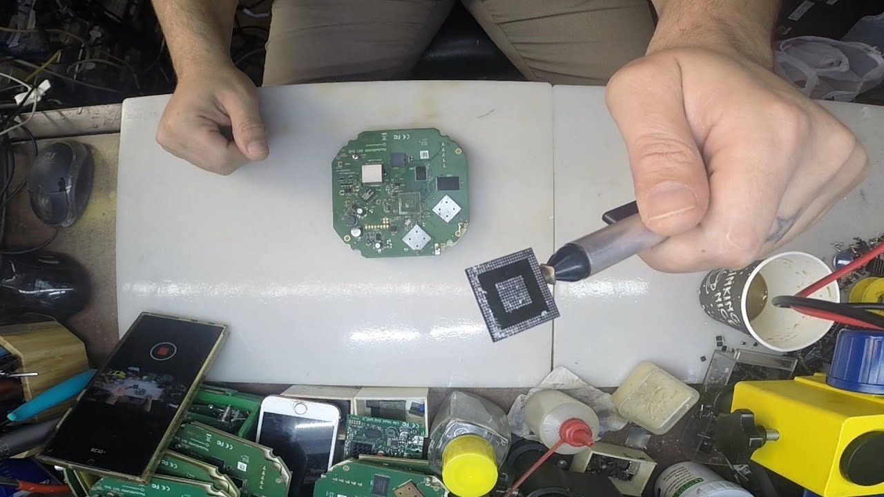 How to Reball MikroTik SXT Lite5 CPU – Step by Step Guide!