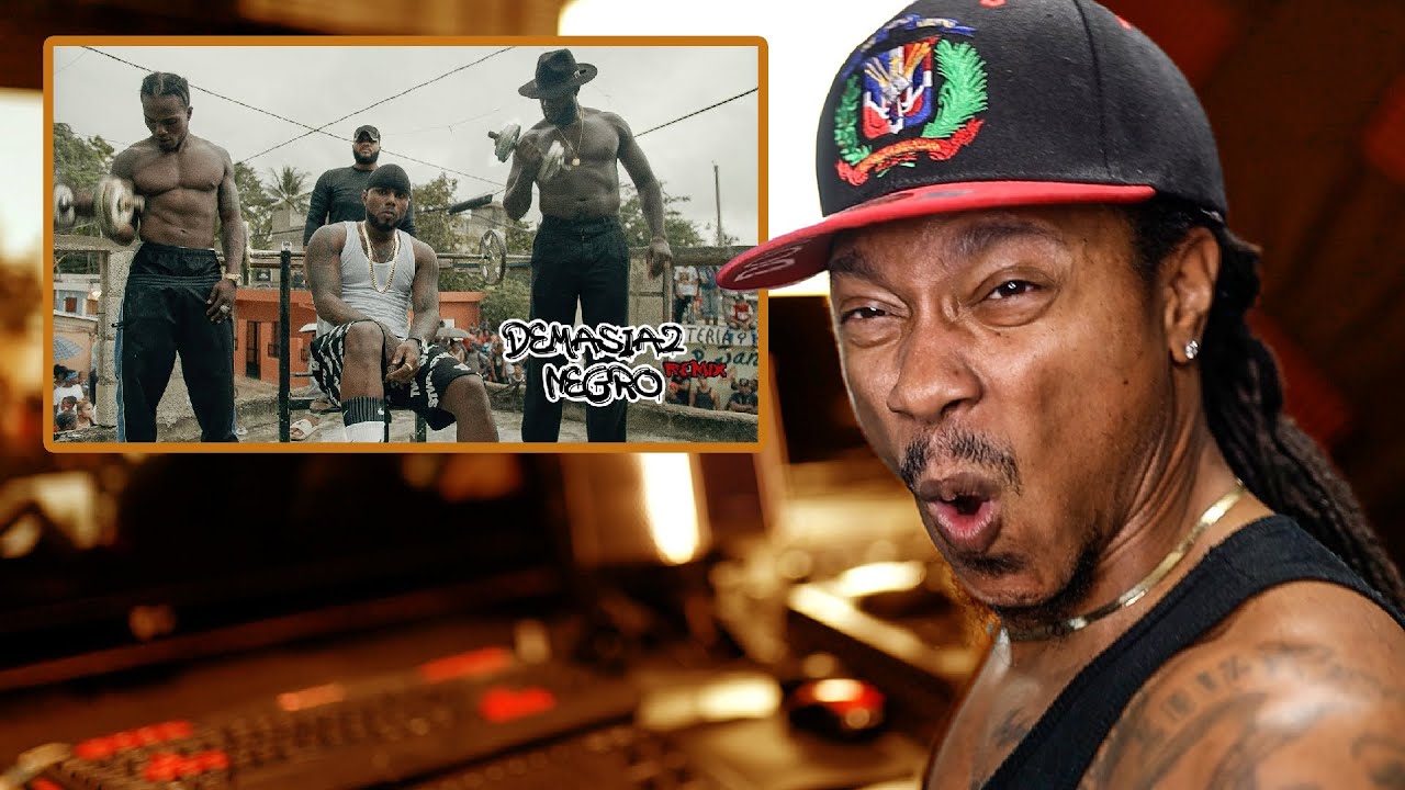 Demasiado Negro Remix - Patogeno Musa (Quezzy The CEO - El Afroamericano Reaccionando)