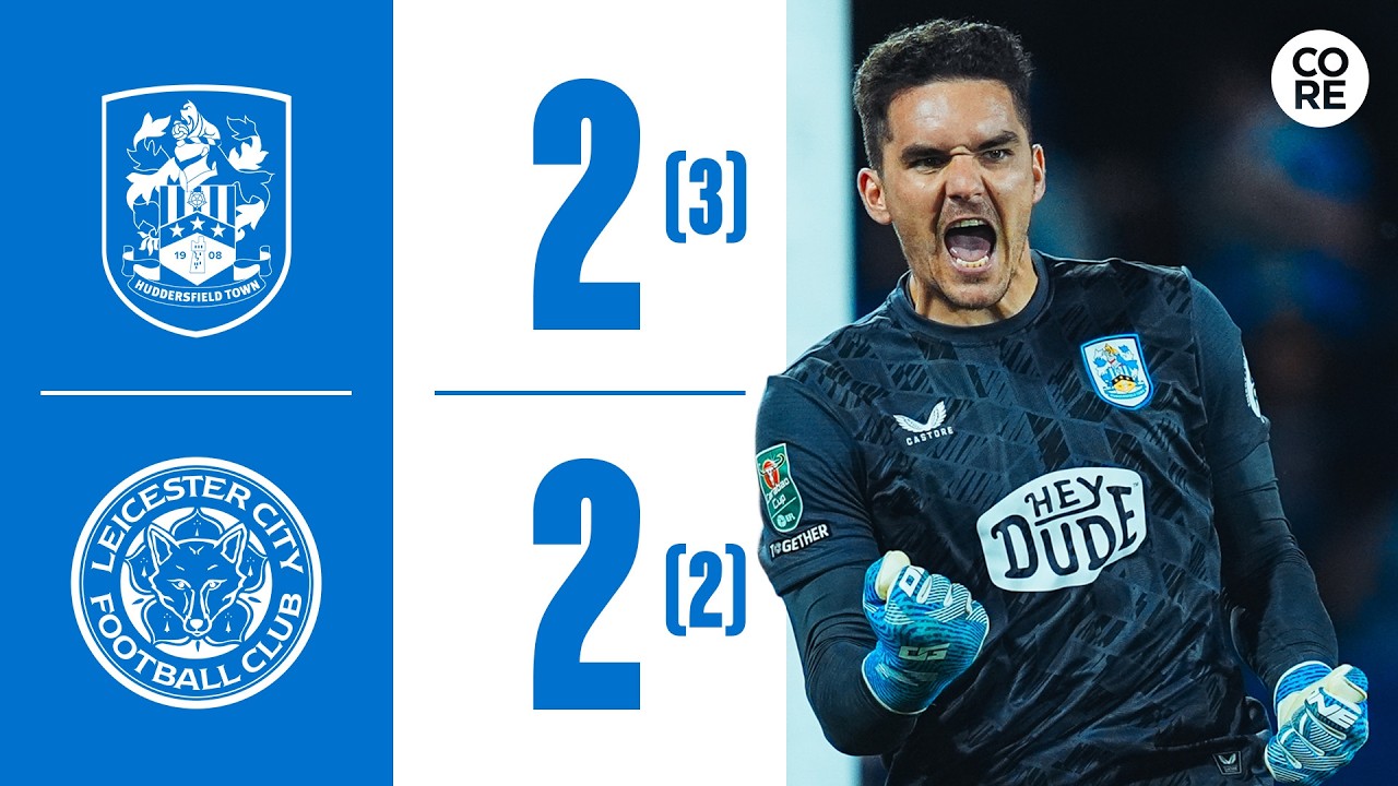 HIGHLIGHTS | Huddersfield Town 2-2 Leicester City (3-2 on Penalties)
