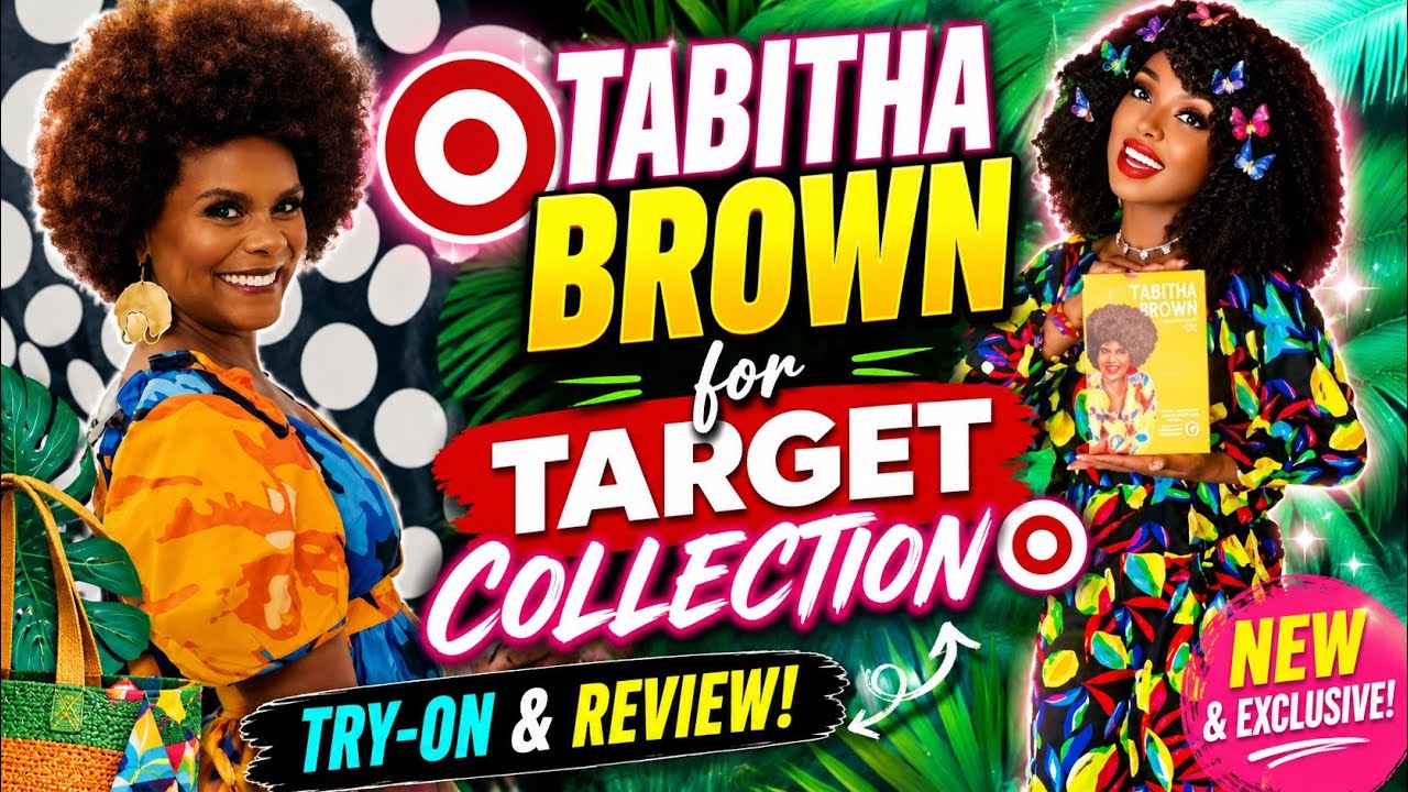 Tabitha Brown For Target Collection (Challenge) * Try-On & Review* #TabithaBrownChallenge