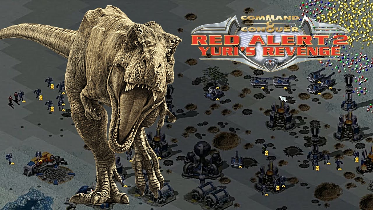Red Alert 2 | Phantom Island | 1 vs 7 Brutal AI + Superweapons