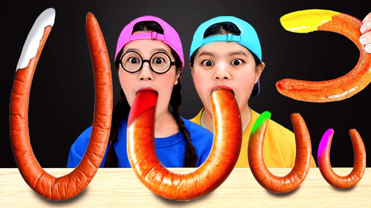 Kielbasa Sausage Size Challenge MUKBANG 킬바사 소세지 다양한 사이즈 먹방 TIMI 티미