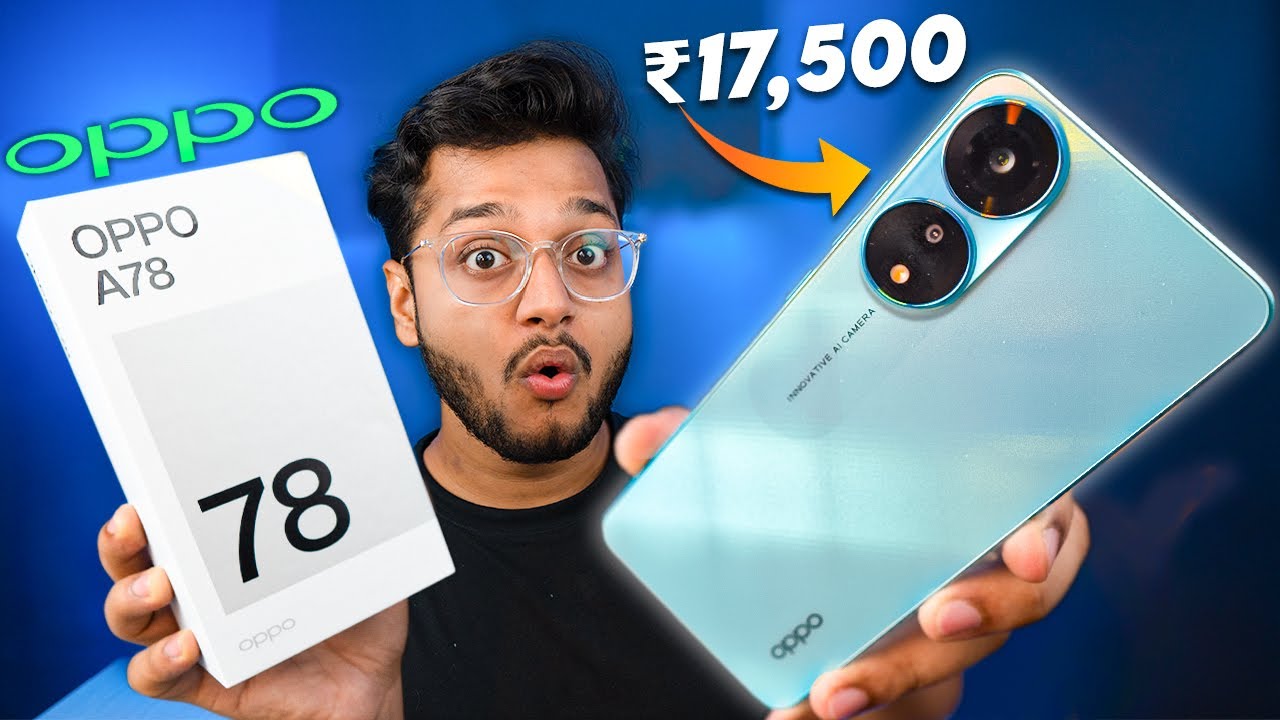 Best Budget Phone with Very Premium Design, AMOLED Display, Dual Speaker | Oppo A78 🔥