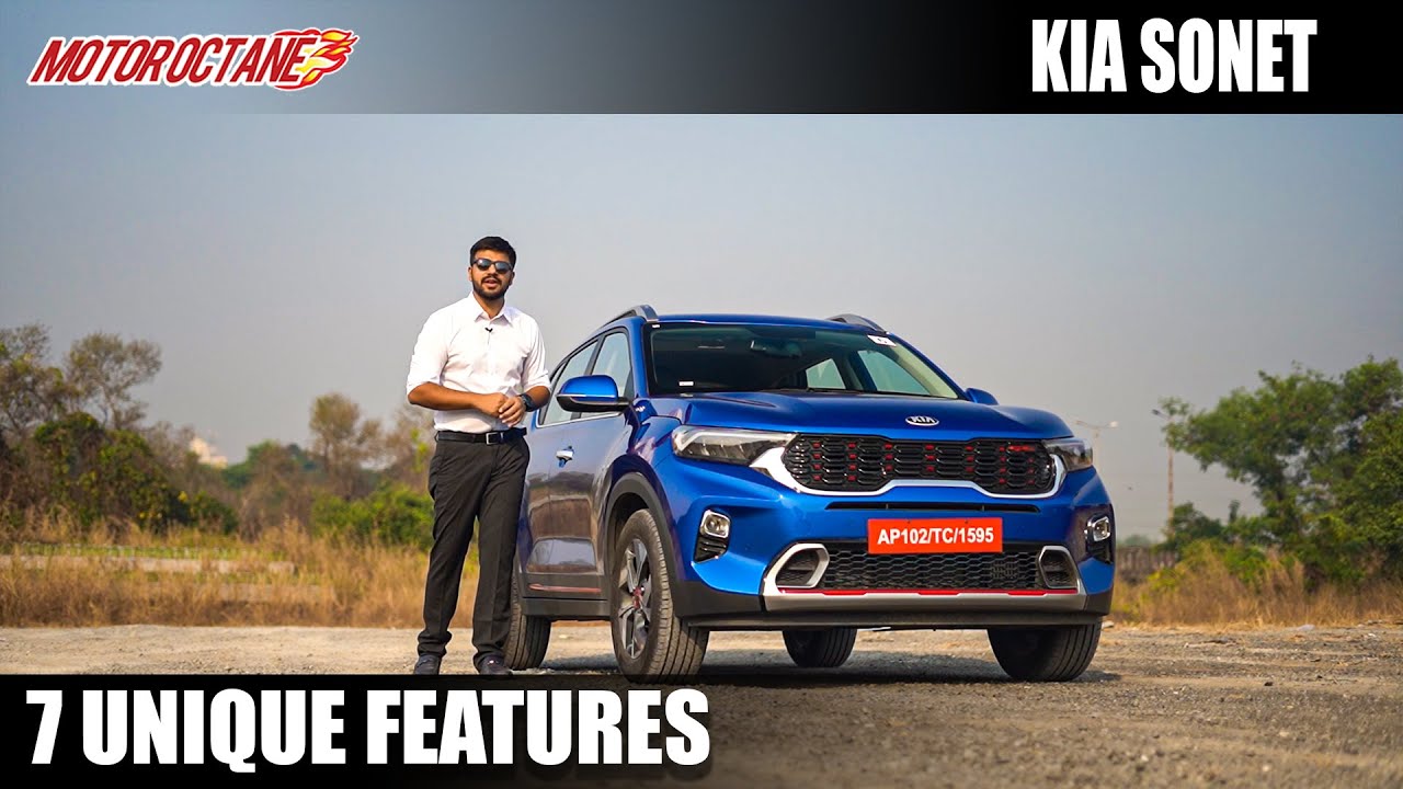 Kia Sonet - 7 Unique Features | Hindi | MotorOctane