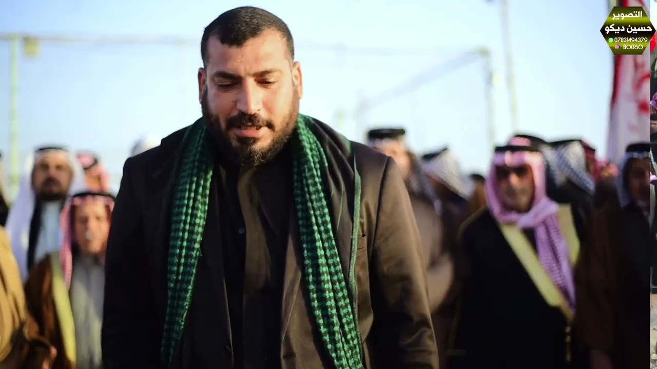 تشييع جثمان المرحوم الشيخ محمد عرار الاجود شيخ عام ال مناع أحد شخصيات قبيلة الاجود