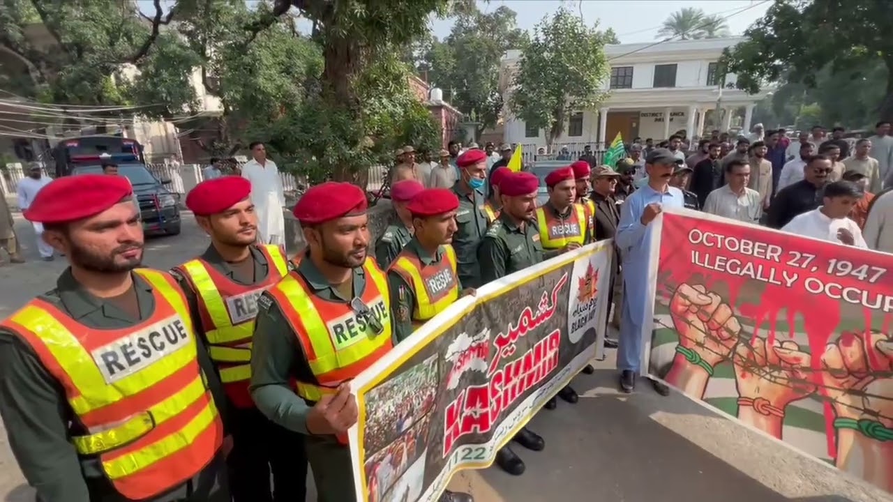 Black Day Kashmir || Civil Defence Jhelum || Panjab || Pakistan 