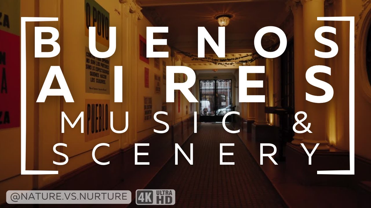 🇦🇷  Journey Through Buenos Aires | Relaxing Music, Ambience, & Scenery