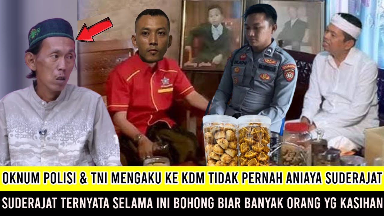 KDM Murka Ke Suderajat.! Oknum Polisi & TNI Mengaku Ke KDM Tdk Pernah Aniaya Kakek Penjual Es Gabus?