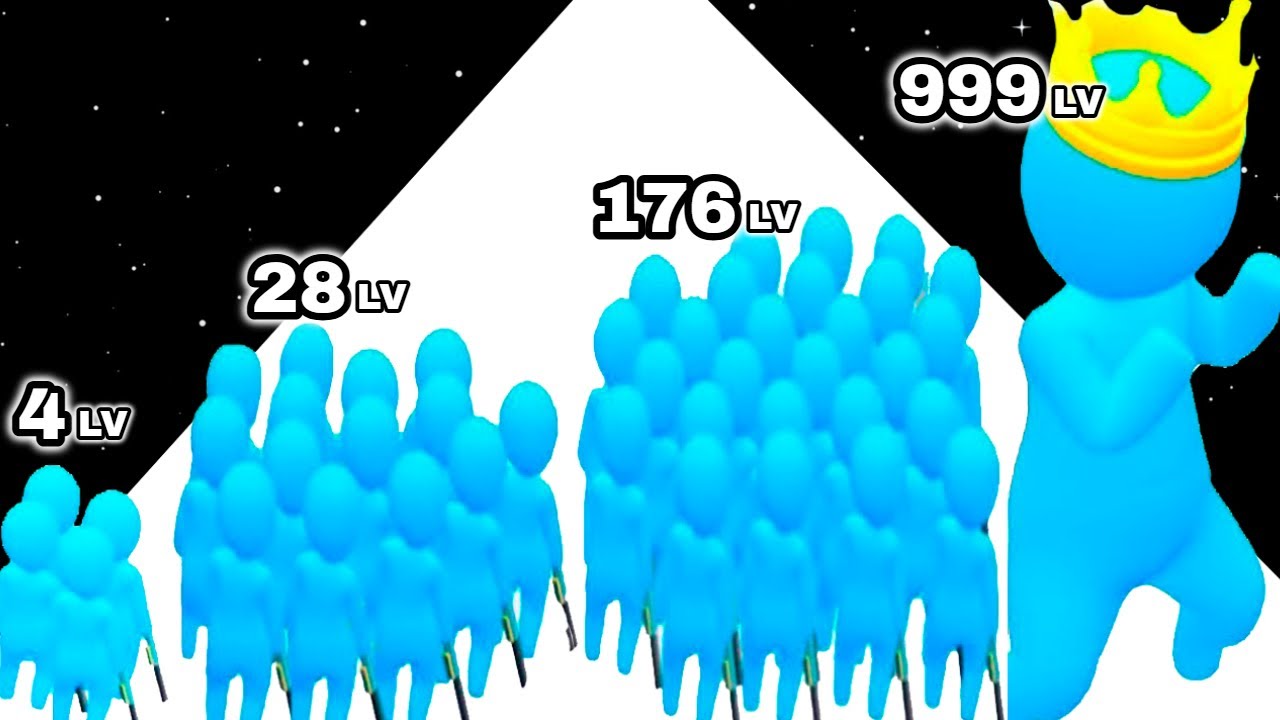 Running Blockmen 3D - Level Up Max level Gameplay