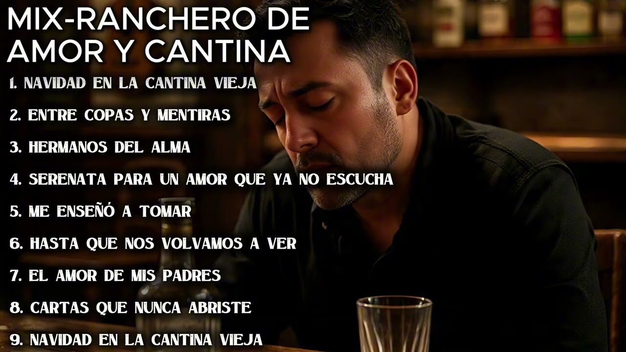 “Mix de Desamor y Cantina 2025 💔 | Rancheras Dolidas para Tomar y Recordar Amores Perdidos”