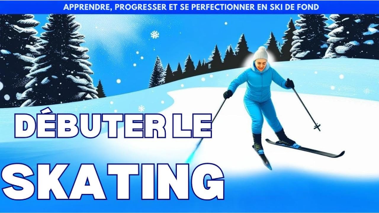 Débuter le skating en ski de fond