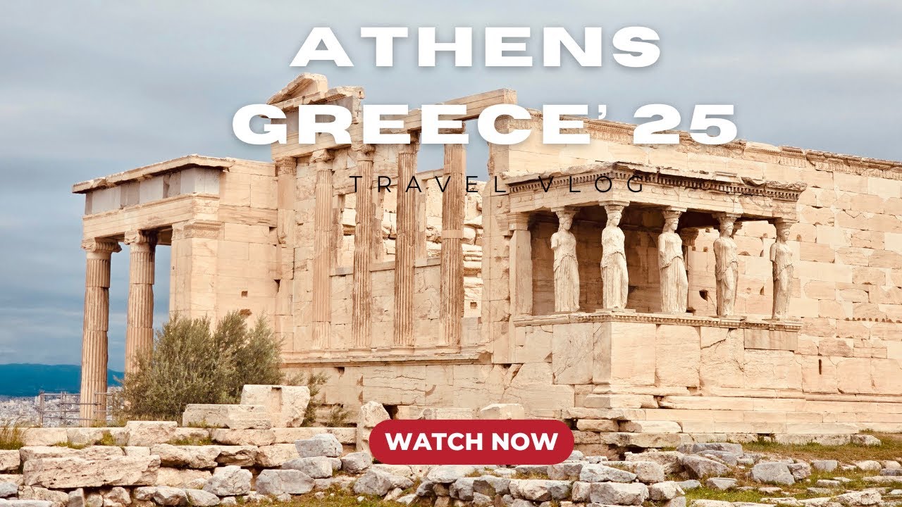 🇬🇷 3 Nights in Athens | GREECE VLOG 2025 |Complete Travel Guide + Must-See Spots🏛✨