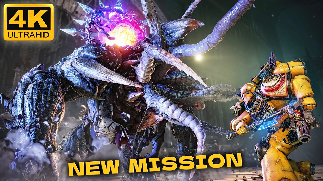 NEW OPERATION AND NEW ENEMY - Mutalith Vortex Beast - Warhammer 40k: Space Marine 2 (4K)