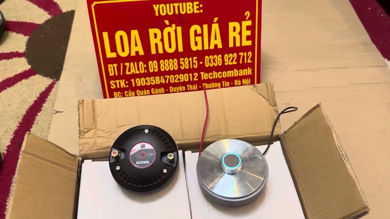 Loa Treble 450 PIF Ch&iacute;nh H&atilde;ng | PIF45-A | Từ 115 coil 44 Ren Xo&aacute;y | Test Tiếng Cực Hay | 0988885815