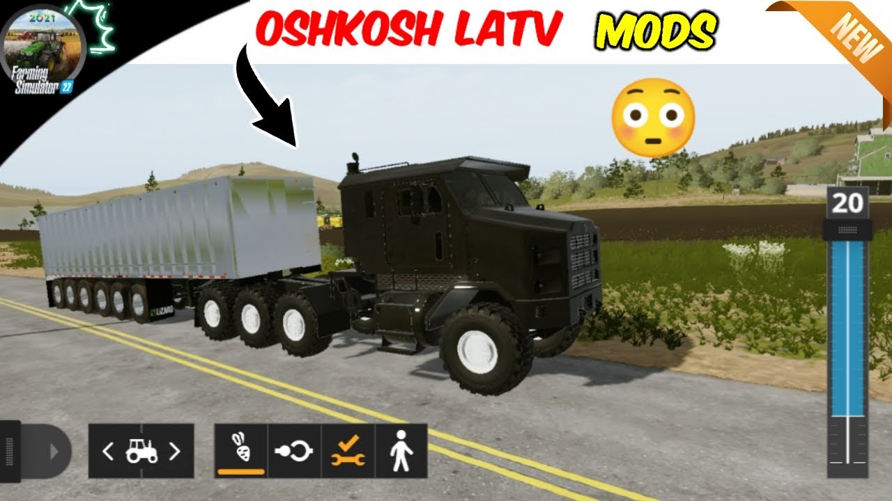 FS20 || OSHKOSH LATV Truck - Mods + 0.0.0.83 v 🔥