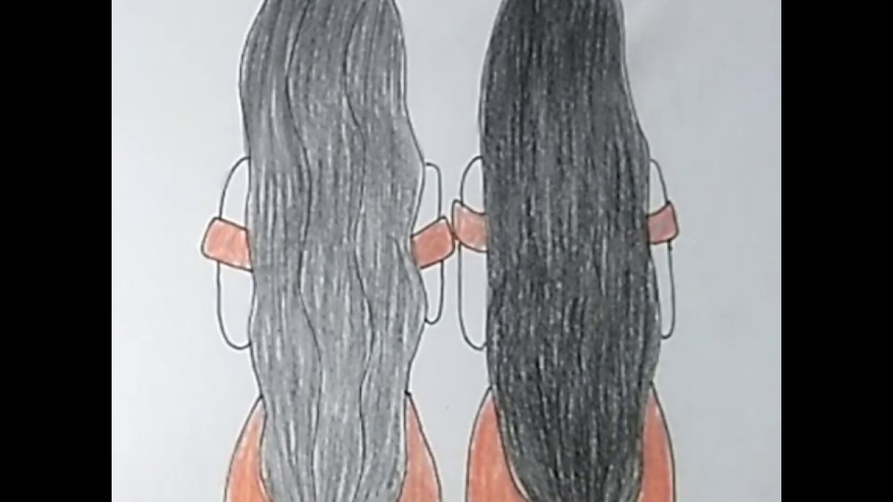 رسم سهل | رسم افضل صديقات خطوة بخطوة Best friends رسم بنات اخوات بقلم الرصاص والالوان الخشبية / bff