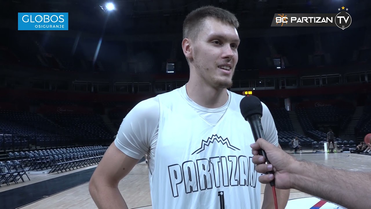 BC Partizan TV: Gregor Glas - najmlađi prvotimac Partizana!