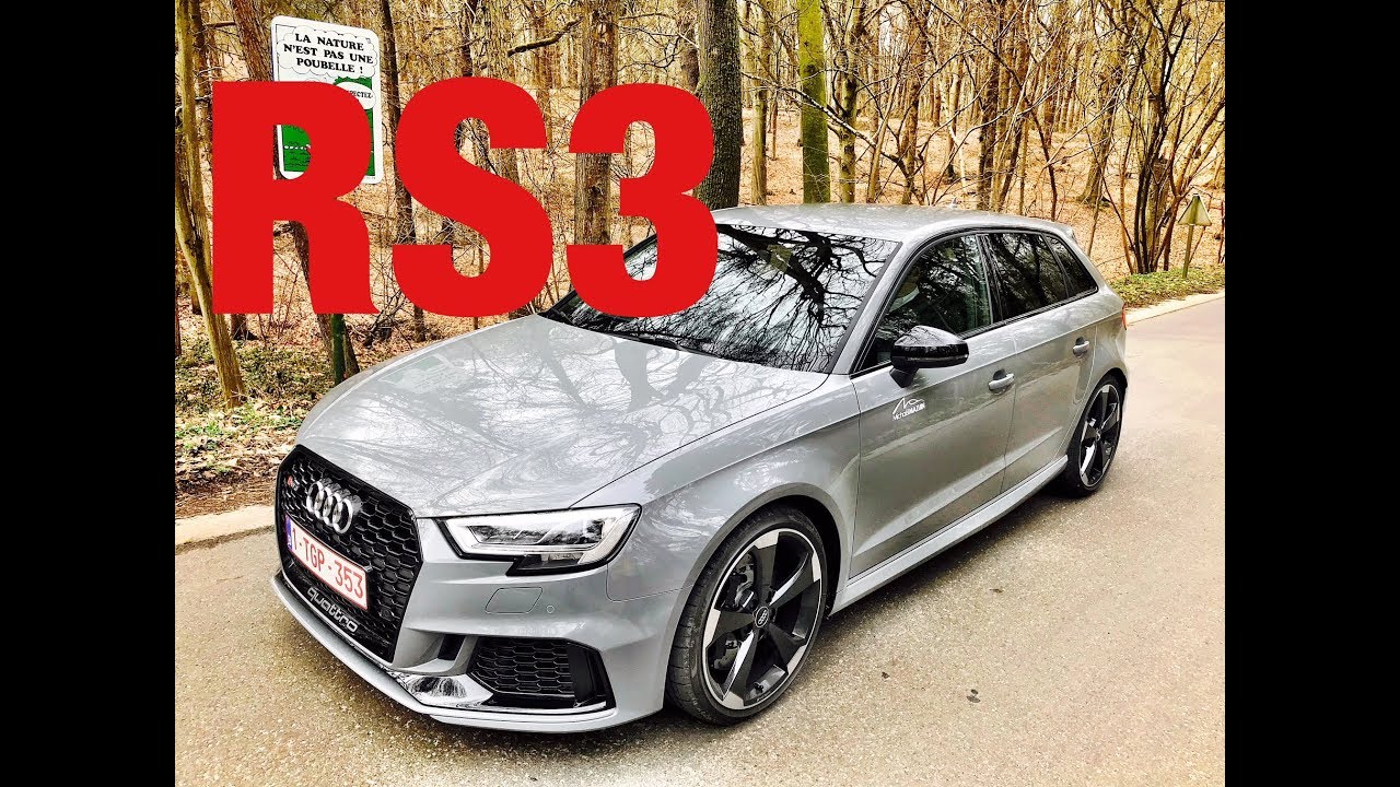 [ESSAI] AUDI RS3 SPORTBACK 2018