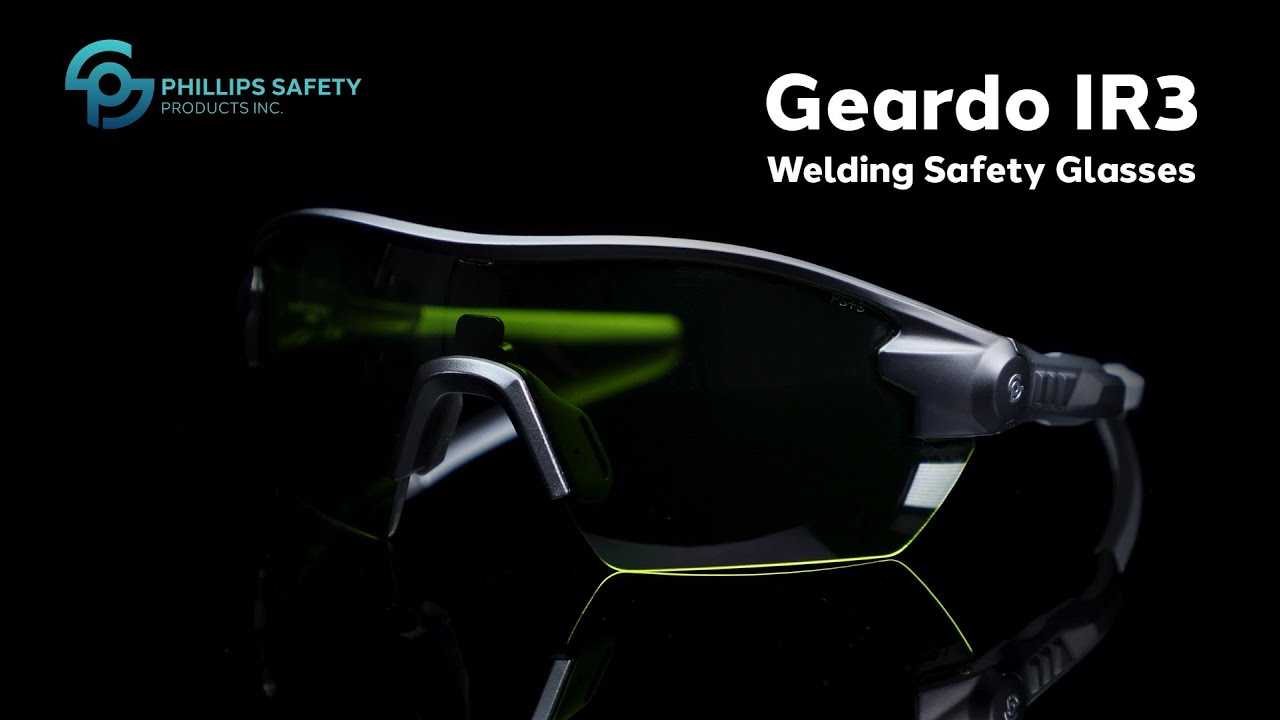 New Geardo IR3 Welding Safety Glasses | Phillips Safety