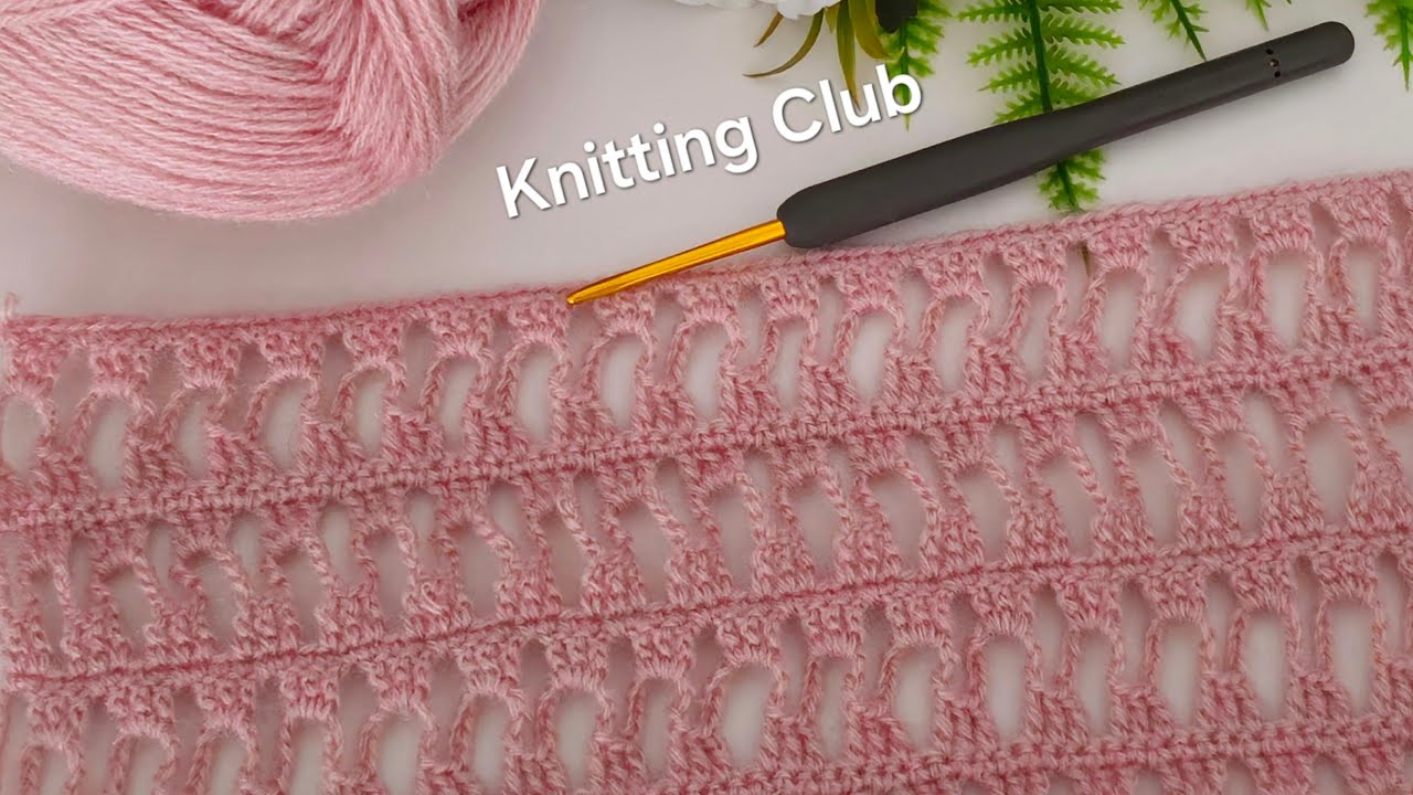 Dantel Gibi Zarif Ve Kolay Tığ İşi Şal, Yelek,Bluz,Ranır Modeli #Crochet